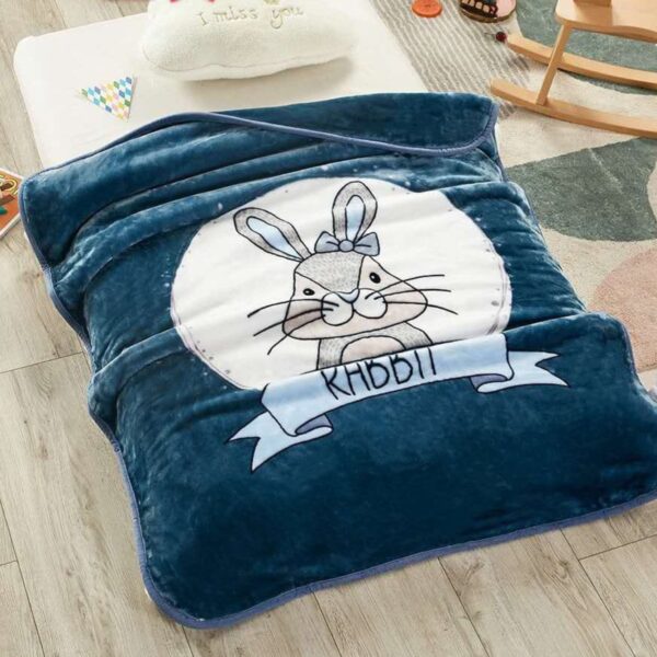 Ultra-Soft Bunny Snuggle Baby Blanket